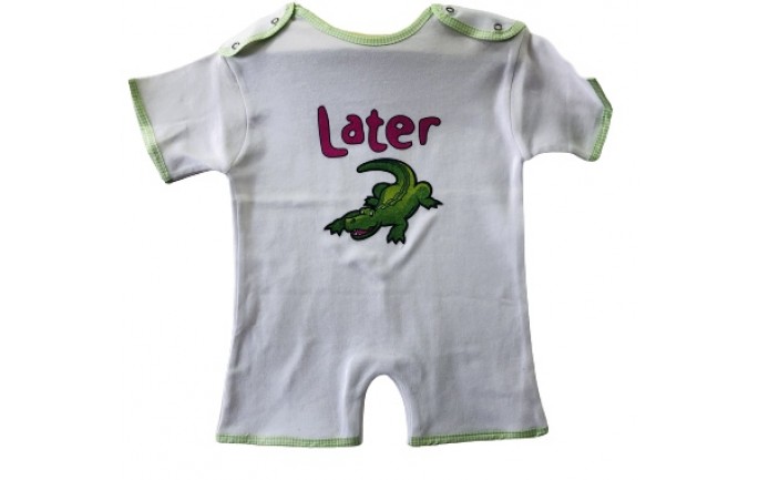 Infant Later Gator Romper