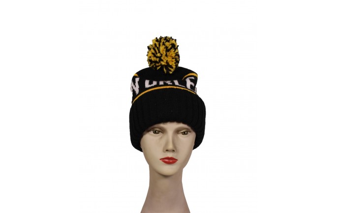 Cozy New Orleans knitted Beanie with Pom Pom 