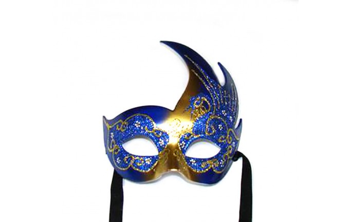 Flame Design Venetian Mask 