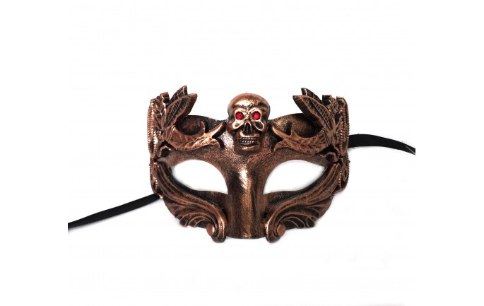 Halloween Mardi Gras Skull Eye Mask