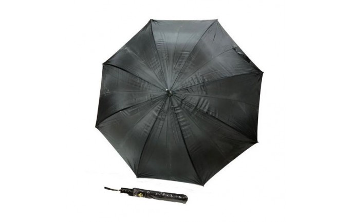 Black 15 inches Folded Umbrella 