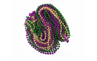 Purple, Gold and Green Mardi Gras Throw Beads