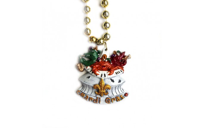 Mardi Gras Superdome Bead