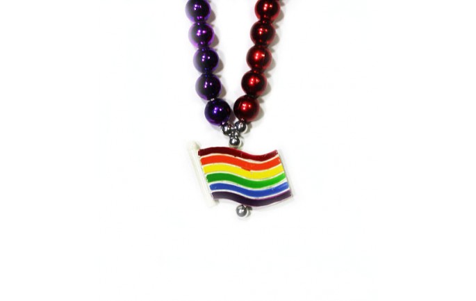 Multicolor Flag Bead