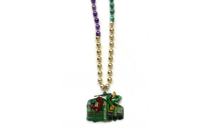 Mardi Gras Streetcar Bead