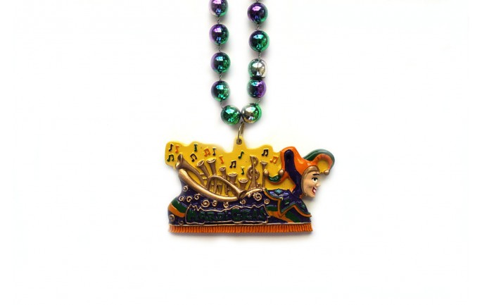 Mardi Gras Float Bead