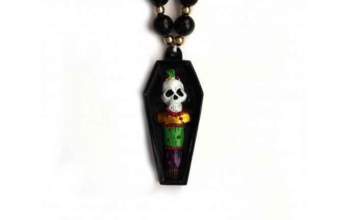 Skeleton Mummy with Voodoo Dolls Beads