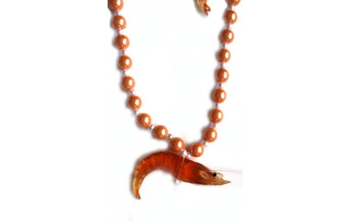 Three New Orleans Shrimps Bead