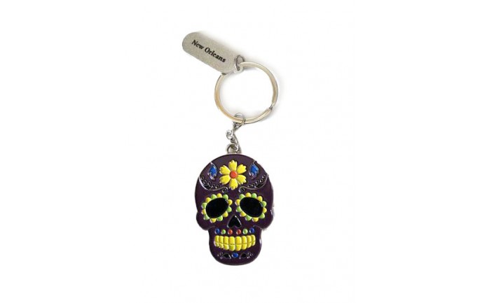 Sugar Skull Keychain