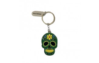 Sugar Skull Keychain