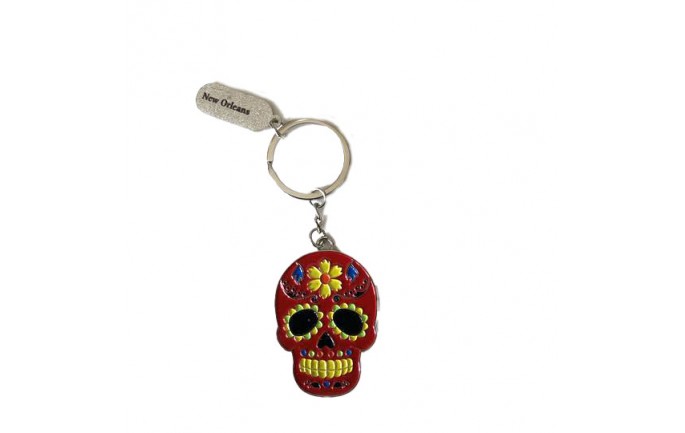 Sugar Skull Keychain