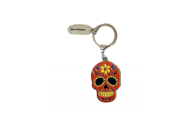 Sugar Skull Keychain