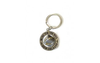 Music of the Soul New Orleans Dice Key chain