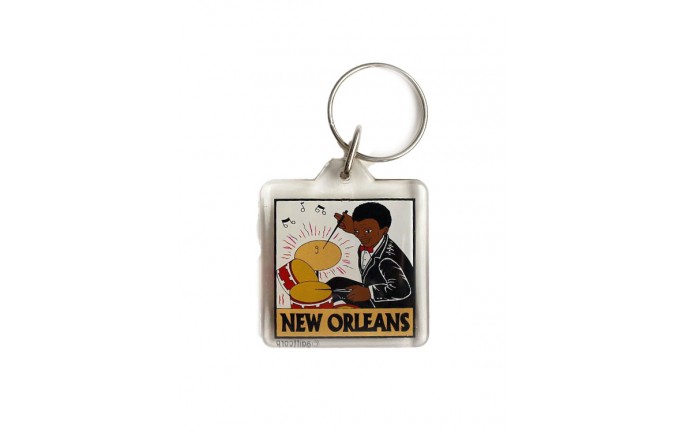 New Orleans Musical Drum Key chain