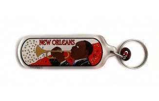 New Orleans Musical Trumpet Key chain