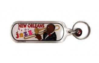 New Orleans Musical Trombone Key chain