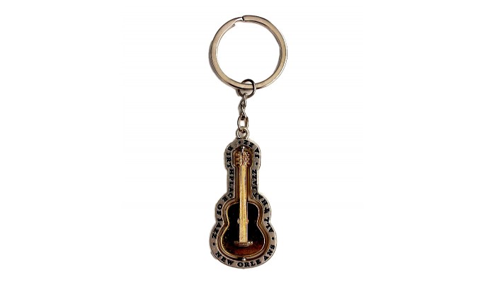 All That Jazz Guitar Shaped Key chain