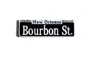 Bourbon St. Sign Magnet