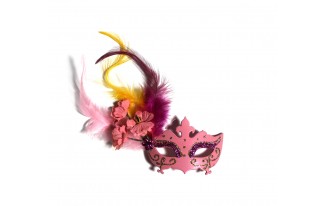 Mardi Gras Venetian Face Mask Magnet