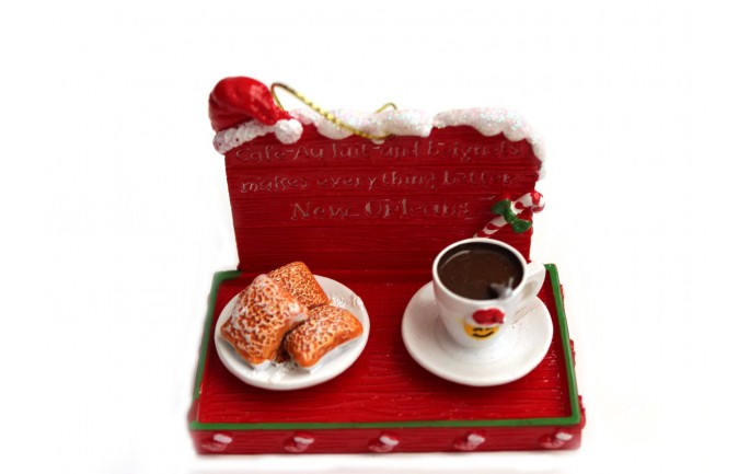 Coffee & Beignets Ornament