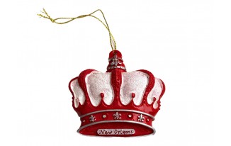 Crown with Fleur de lis Ornament